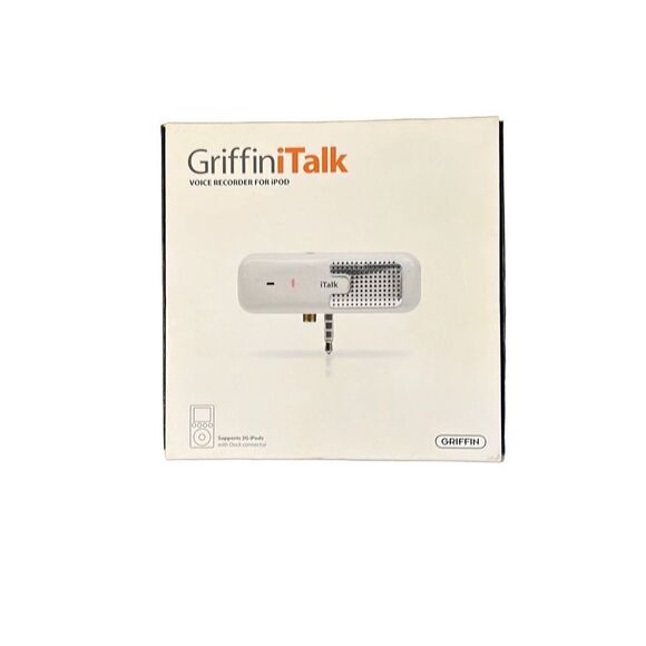 Griffin Technology 4020-TALK iTalk Voice Recorder for iPod NIB - Picture 2 of 3